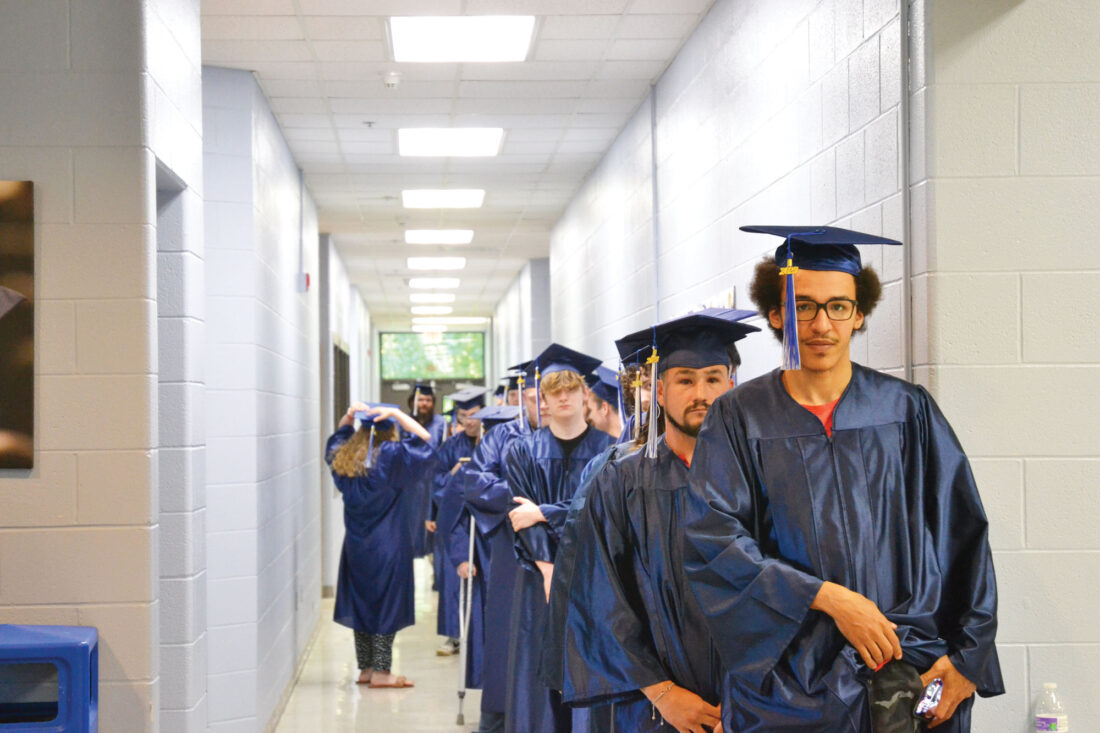 Turn of the Tassel Wood County Adult Education celebrates graduates